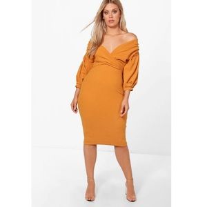 boohoo dress on this morning